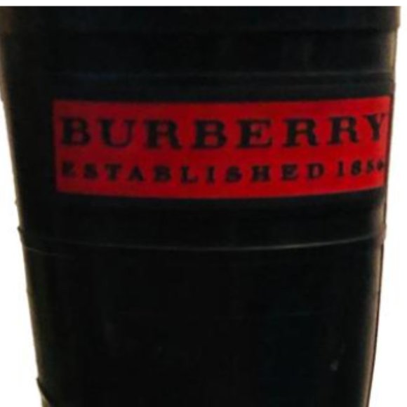 ⭐Host Pick⭐BURBERRY black rubber boots - Picture 3 of 3